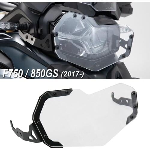 FOR BMW F750GS F850GS 2017 2018 2019 2020 2021 Acrylic Lamp Patch Motorcycle Headlight Guard Protector Cover F 750 / 850 GS