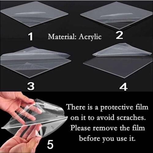 Acrylic Spice Storage Rack Wall Mounted Floating Shelves for Home Kitchen Organizer Dishwasher Accessories Fridge