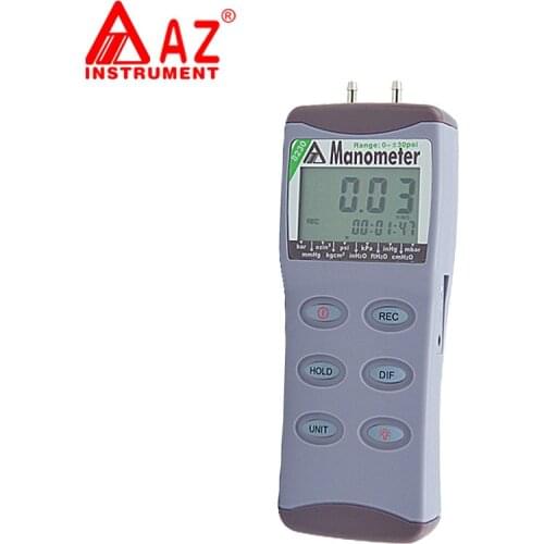 AZ8230 Digital manometer AZ differential pressure tester meter with pressure measuring range 0~+/-30PSI