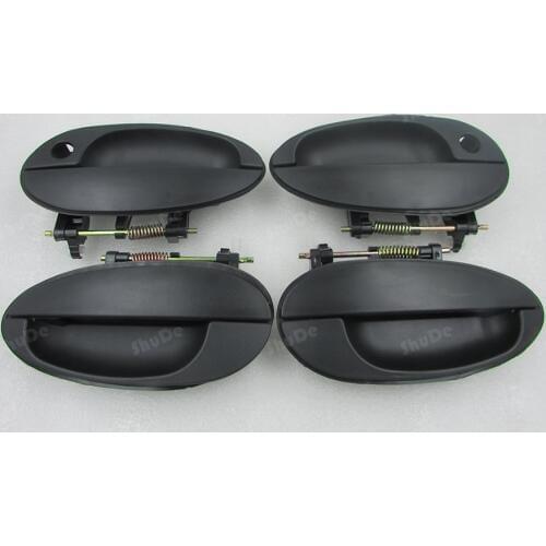 For Chery QQ / A1 / QQ6 Cowin1 car door handle door handle outside original hand-clasping 4pcs