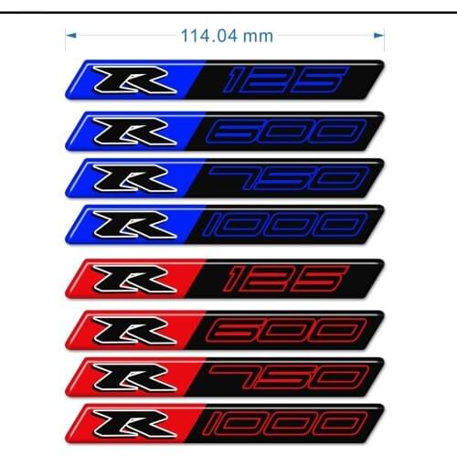 For Suzuki GSXR GSX R 125 750 1000 600 R1000 R600 R125 R750 Tank Pad Protection Stickers Emblem Logo 2017 2018 2019 2020