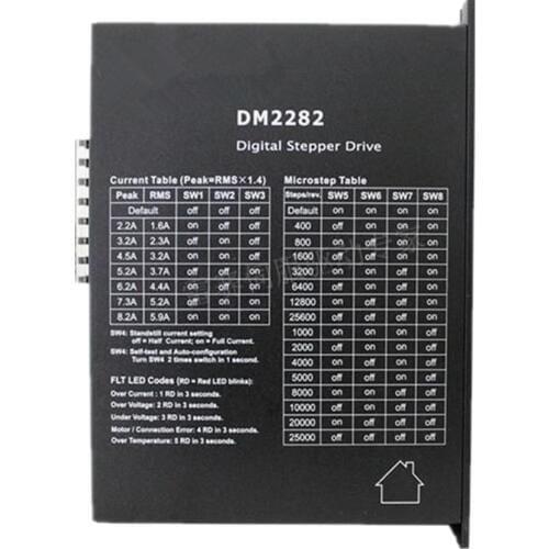 DM2282 Two-phase stepper drive can drive 86 110 130 series stepper motor