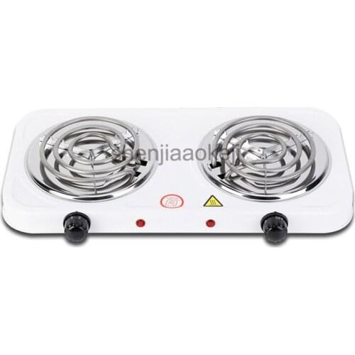 Double-head Non-radiative Electric Furnace kitchen Hotplates Cooker Heating Stove Iron Burner Coffee Heater 1pc