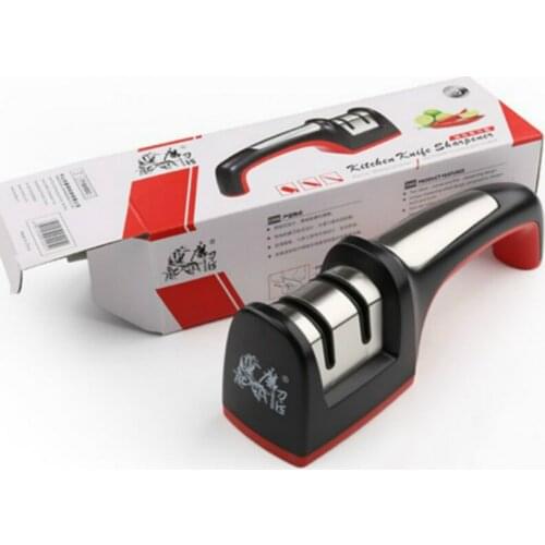 Tungsten Carbide Professional Knife Sharpener With Two Stages Ceramic For Kitchen Tools Equipment T1005DC h4