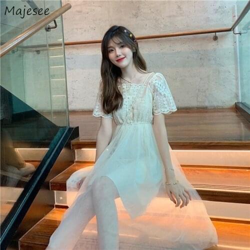 Majesee White Summer Dresses
