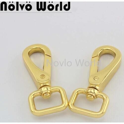 Nolvo World 5-20-100pcs 4 colors 54*15.7mm metal buckle for bag dog collar lobster clasps snap hooks,5/8"bag strap metal replace