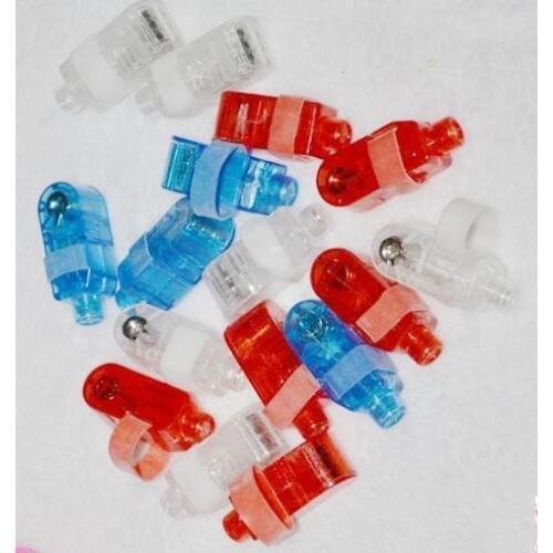 New 1Pc Multi-color Bright LED Finger Ring Light Laser Beams