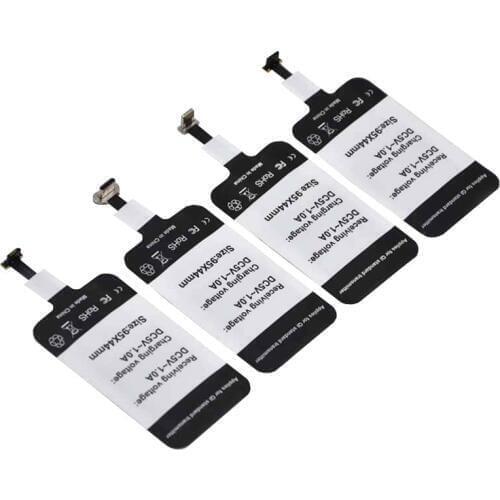 Slim Qi Wireless Charger Receiver Fast Charging Receiver for wireless charger Pad Coil for Samsung huawei iphone 7 Type-C/Type-A