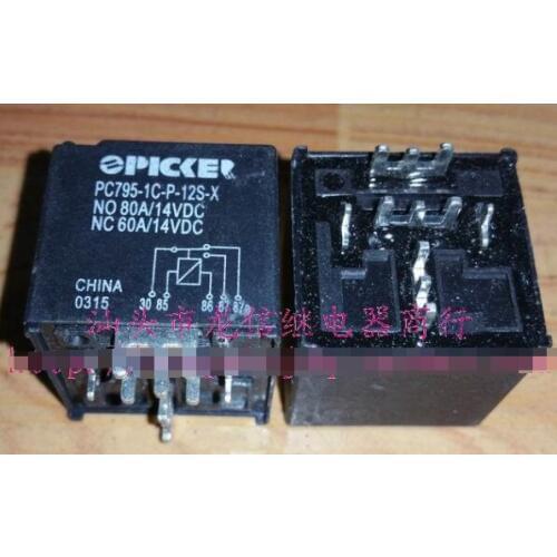 Relays PC795-1C-P-12S-X V7-1C-12V-80A