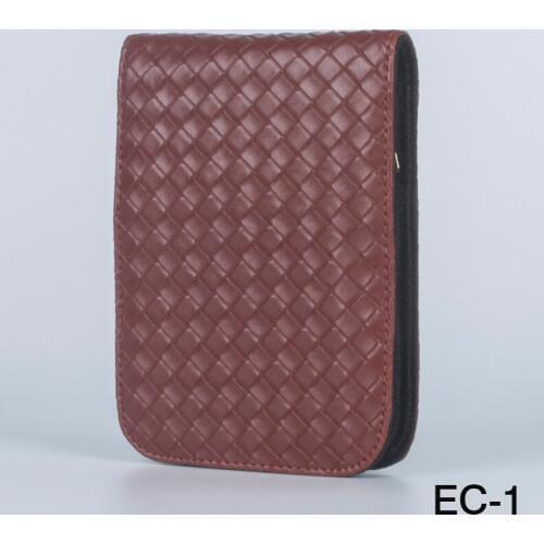 New Fashion Fountain Pen / roller ball Pen / ballpoint pen brown Leather Case office stationery Pencil Bag A8