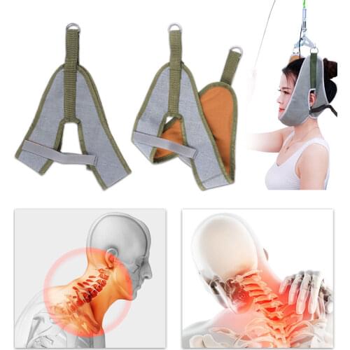 Neck Cervical Traction Device Neck Stretcher Stretching Bands Cervical Strap Braces Posture Corrector Health Care Physiotherapy