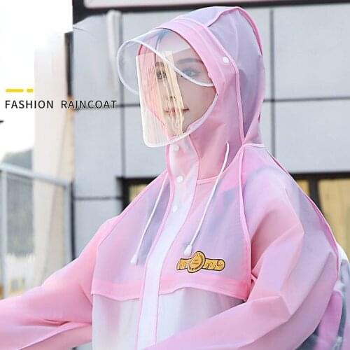 High Quality Man Raincoat Waterproof Ladies Rain Coat Women Windproof Rainwear Impermeable Environmental Travel Hiking Cycling