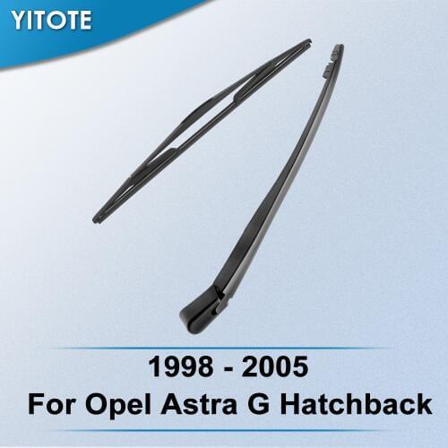YITOTE Rear Wiper & Arm for Opel Astra G Hatchback 1998 1999 2000 2001 2002 2003 2004 2005 R16E5-700