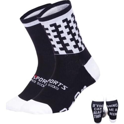 DH-16 Funny Running Socks Professional Sports Socks Women Men Stylish Cycling Compression Camping Climbing Sock
