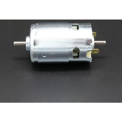 895 double-outlet high-power motor, 12-24V DC high-torque motor, double-bearing high-speed motor, 775 upgrade motor