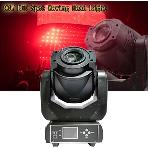 90w Led Moving Head Gobo Light Professional DMX512 Spot Effect Lighting for Disco Club Stage Concert Party DJ lights