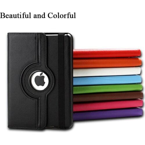 For iPad Air 2 Air 1 Case Cover for iPad 9.7 2018 2017 Case 5 6 5th 6th Generation Funda 360 Degree Rotating Leather Smart Coque