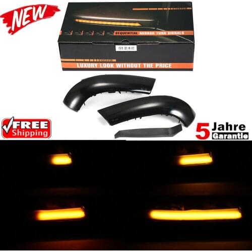 For VW Golf 5 Jetta MK5 Passat B6 Car Rearview Mirror Light LED Dynamic Turn Signal Light Mirror Indicator Light Lamp Flashing