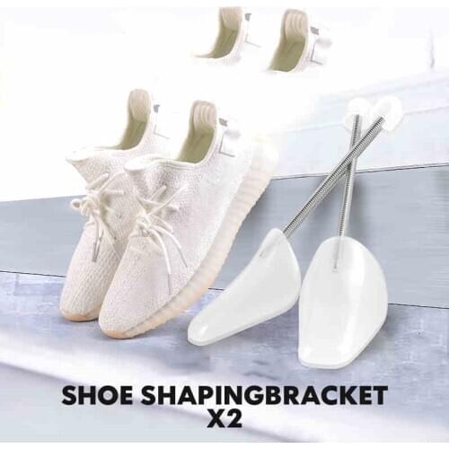 Household 1 Pairs Practical Plastic Shoe Trees Adjustable Length Shoe Trees Stretcher Boot Holder Organizers Shoe Tree