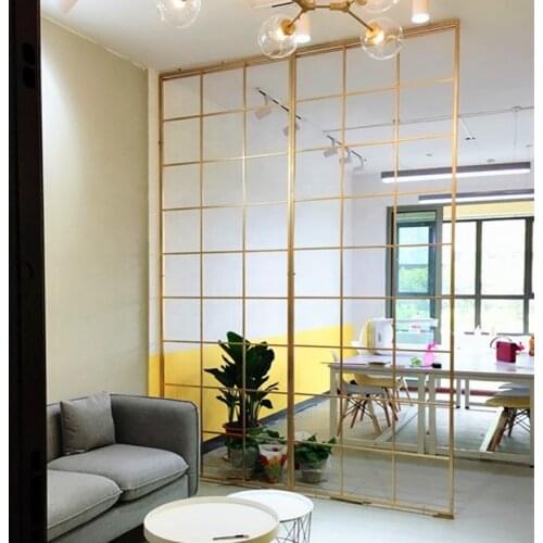 Stainless Steel Screen Partition Home Entrance Door To Block The Living Room Decoration Entrance