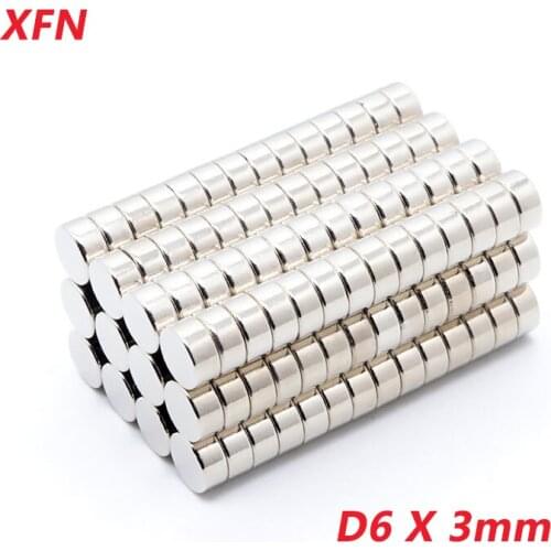10/20/50pcs Hot sale D6x3mm magnet N35 6x3mm super strong 6x3 magnet 6mmx3mm, 6*3 small refrigerator magnets D6*3mm 6*3mm