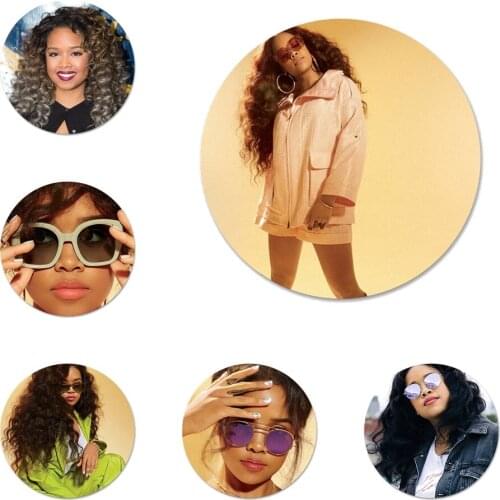 H.E.R. Gabriella Wilson Icons Pins Badge Decoration Brooches Metal Badges For Backpack Decoration