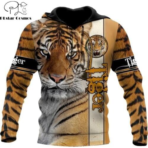 Animal Beautiful Love Tiger 3D All Over Printed Unisex Deluxe Hoodie Men Sweatshirt Zip Pullover Casual Jacket Tracksuits DW0288