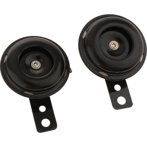 Waterproof Motorcycle 2Pcs 12V 1.5A 115DB Horn Electrical Loud Air Horn Kit