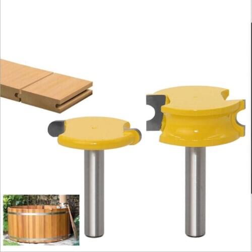 2-piece set of 8-handle circular arc T-joint cutter floor cutter panel cutter woodworking milling cutter trimming machine engrav