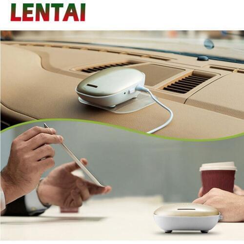 LENTAI 1Set Car Air Purifier Filter Oxygen Bar For Seat Leon Ibiza Skoda Rapid Fabia Octavia Yeti Audi A3 A4 B8 B6 B7 A6 C5 C6