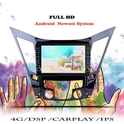 Multimedia Player For Hyundai Sonata I40 I45 I50 YF 2011 2012 2013 2014 2015 Android Car Radio Navi GPS DVD Head Unit Cassette