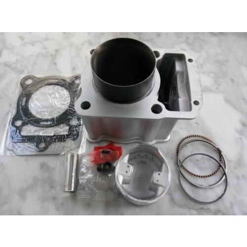 Water Cooled Cooling LIFAN LF200 ZONGSHEN CG ZS 200 63.5MM 197CM3 Motorcycle Cylinder Kits With Piston And 15MM Pin