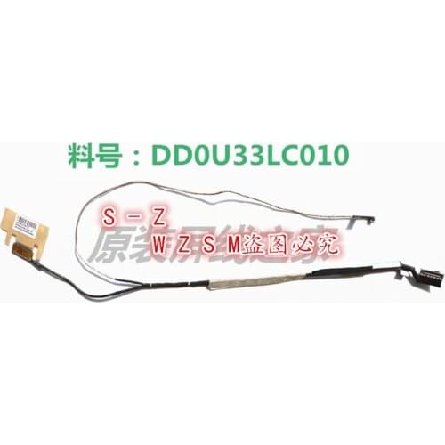 1PCS-10PCS Genuine New lcd cable for HP PAVILION 14 hp PAVILION 14-b120DX 14-c DD0U33LC000 DD0U33LC010 DD0U33LC020 DD0U33LC030