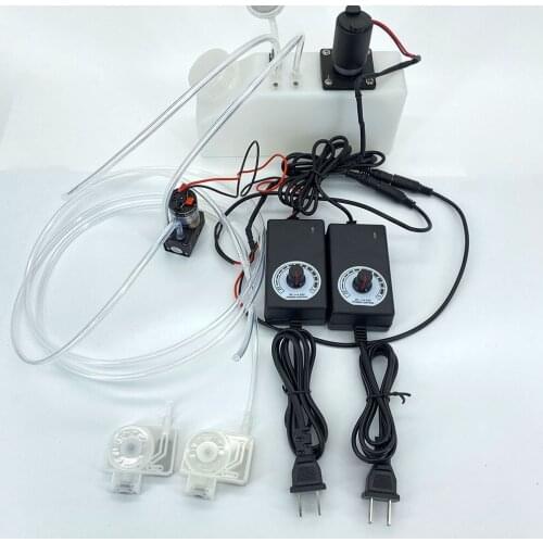 New 500ml L1800 printer modify machine white ink recycle system tank with stirrer motor filter float connector ink tube damper s