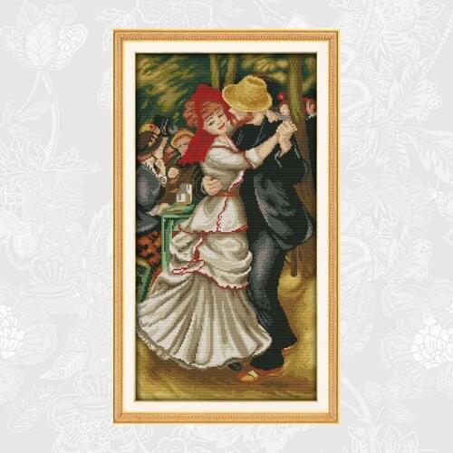 Passionate dance Cross-stitch Patterns Aida Canvas Cross Stitch Kits DIY Handwork Embroidery Crafts Needlework Accessory Tools