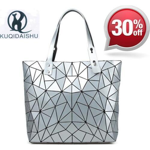 Soft Material Women Bag Fashion Tote Handbag Large Capacity Geometric Woman Bao Shoulder Bag sac a main Evening bolsa feminina