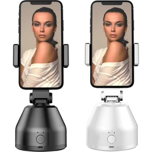 Smart AI Gimbal Personal Robot IA Face Cameraman 360° Rotation Face Tracking Mobile Phone Stand ABS Plastic Dropshipping