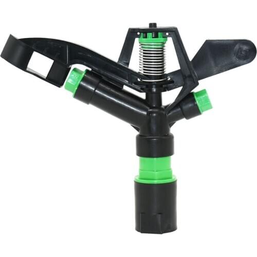 1" Female Thread Farm Sprinklers 360° Rocker Arm Nozzle Watering Sprinkler Garden Lawn Oscillating Irrigation