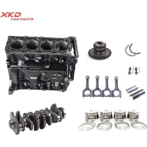 2.0T Engine Block Assembly Fit For V-W Beetle Cc Golf J-etta Passat Tiguan SEAT SKODA