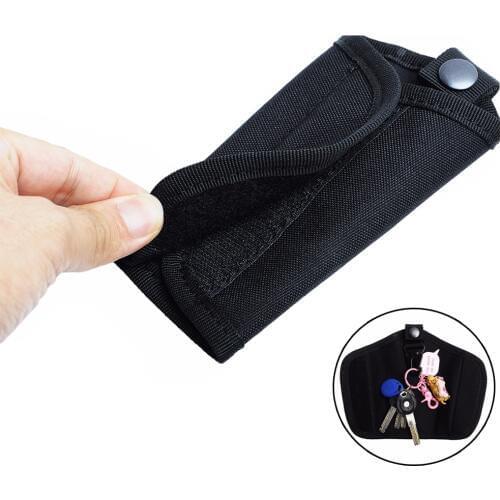 600D Tactical Key Pouch Portable Belt Bag with Hook Military Waist Belt Pouch Man Combat Belt Bag for Outdoor Hiking Hunting