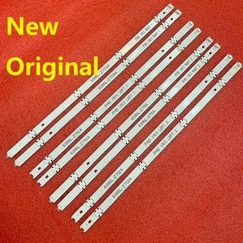 8 PCS/set LED backlight strip for LG 49UH603V 49UH620V 49UH610V 49LH590V 49LF5100 49LX300C 49LW55S 49LW541H 49LH570V 49LH5100