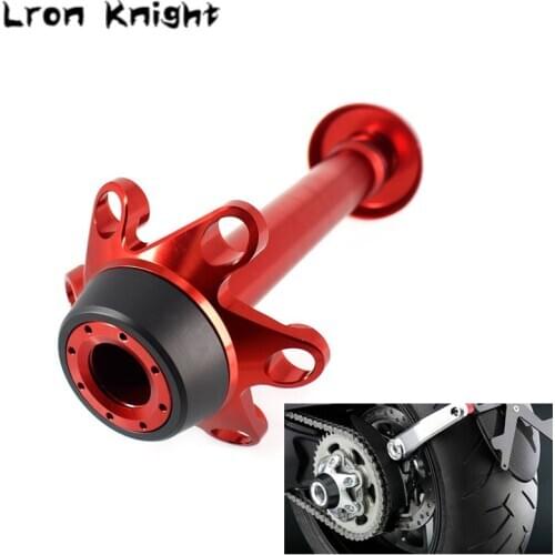 For DUCATI Monster 1200 1200S 2014-2017 MTS1200 MTS 1200 2010-2015 Motorcycle Rear Axle Fork Crash Frame Sliders Wheel Protector