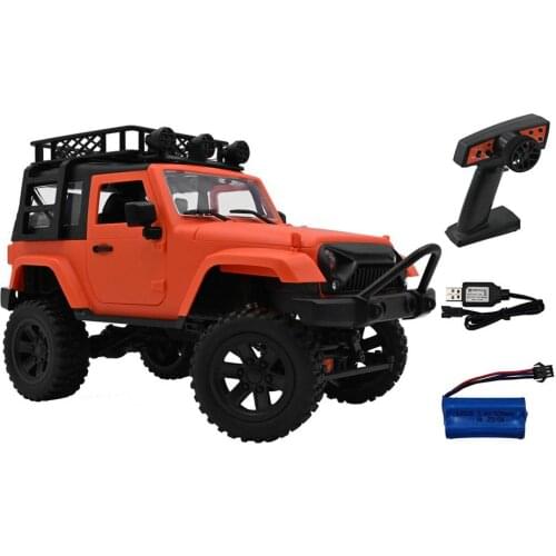 F3 1:14 4WD RC Car 2.4G Radio Remote Control RC Car RTR Crawler Off-Road Buggy Vehicle Model with LED Light Trucks Toys For Kids