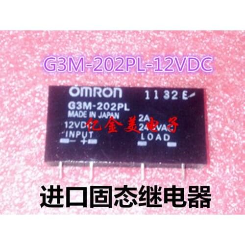 G3M-202PL 202PL-UTU-1 202PL-US-12VDC Solid State Relays