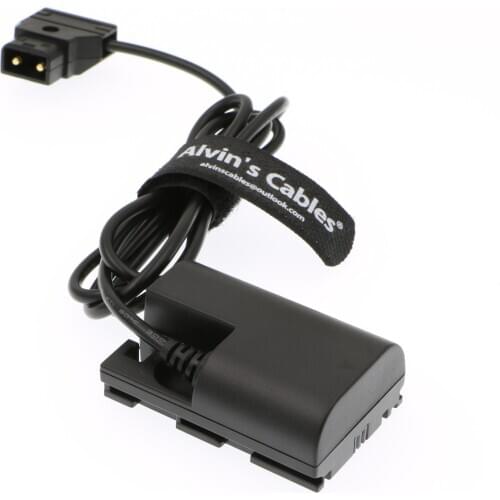 Alvins Cables New DR E6 Dummy Battery to D Tap Cable for SmallHD 501 502 702 Monitor Canon 70D