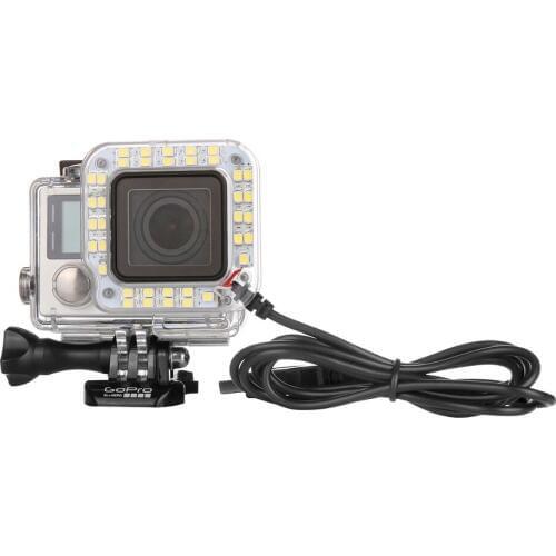 Lighting USB Lens Ring LED Light Shooting Night for Sport Camera for GoPro HERO 4 3