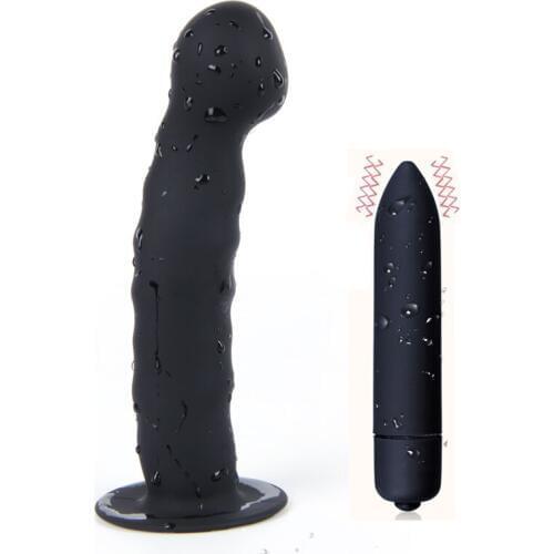 Male G-spot Dildo Pull Beads Sucker Anal Plug Bullet Vibrator Dildo Butt Plug Sex Toys for Woman Prostate Massage Erotic Toys