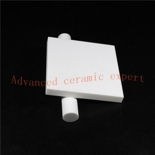 Boron Nitride Machinable Ceramic Plate/BN Refractory Ceramic Board 50*50*20mm/Insulating Ceramic Plate
