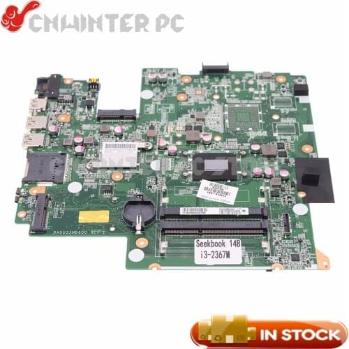 714618-501 715866-501 DA0U33MB6D0 REV D for HP Sleekbook 14-B I3-2367M CPU HM77 HD4000 DDR3