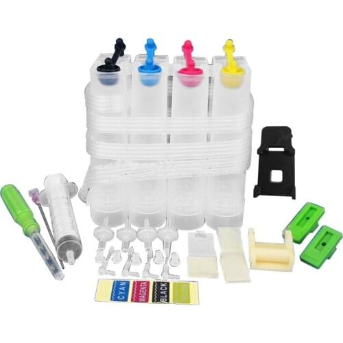 New DIY 4 Colors Refillable Ink Cartridge CISS Fitting For Canon Series Printer